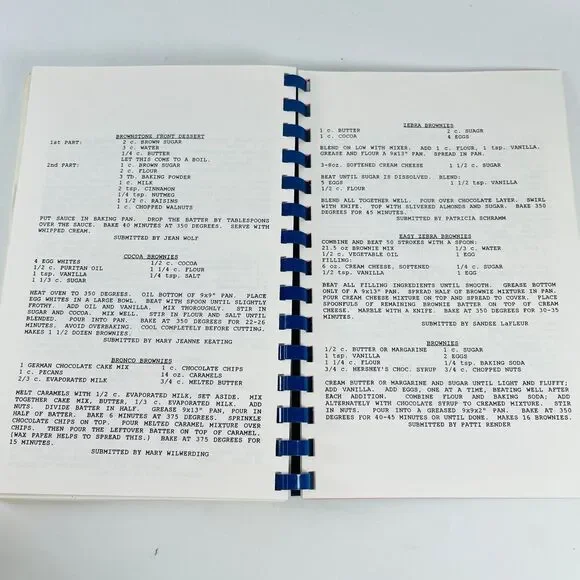 Our Lady of Lourdes Church 75th Anniversary Cookbook Omaha NE 1993 Spiral Bound - Picture 7 of 8